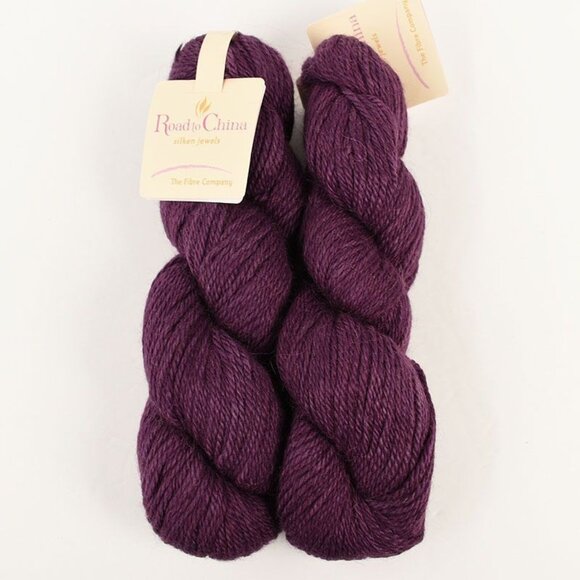The Fibre Company Road To China Light 2 Skeins Alpaca Cashmere Blend Tanzanite - Picture 1 of 3